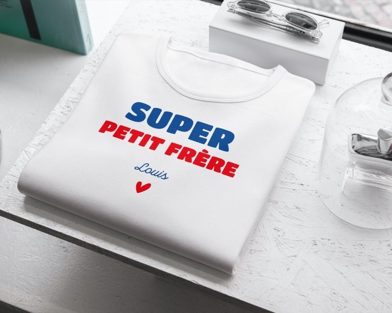 T-shirt homme personnalisé - Super Petit frère