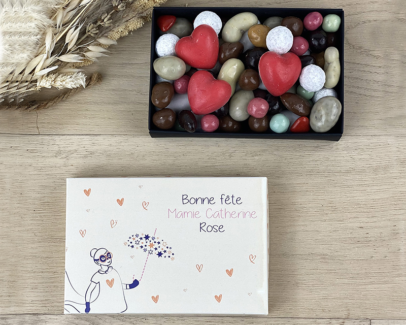 Boîte de chocolats Bonne Fête Mamie