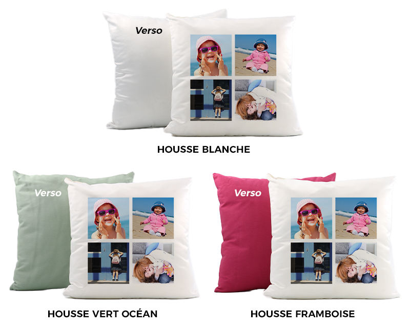 Coussin personnalisé photo - Théorème Photos