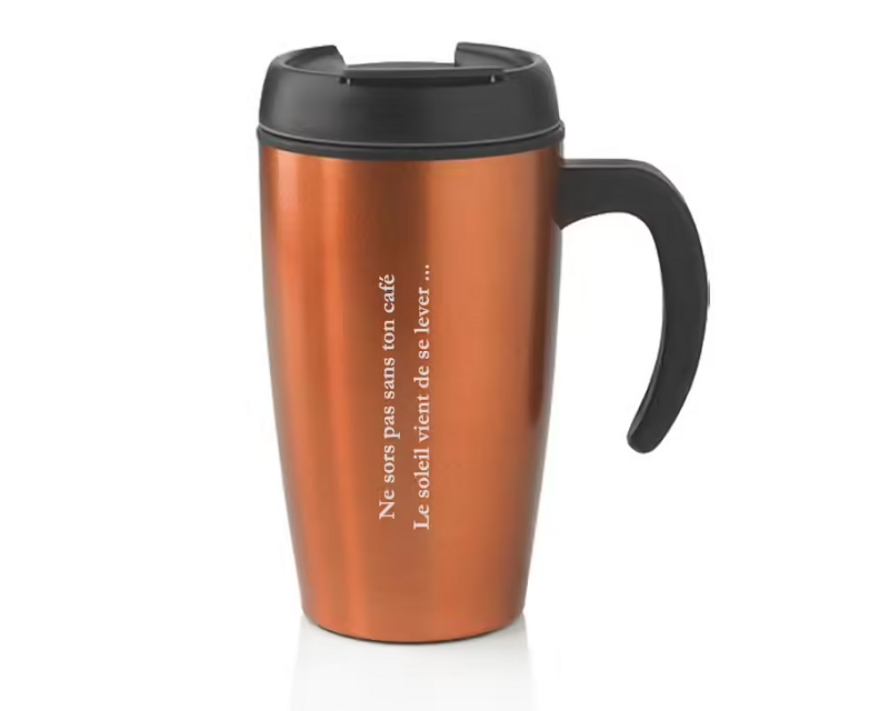 Mug personnalisé isotherme