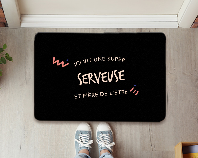 Paillasson - Serveuse