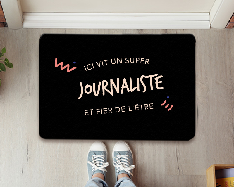 Paillasson - Journaliste