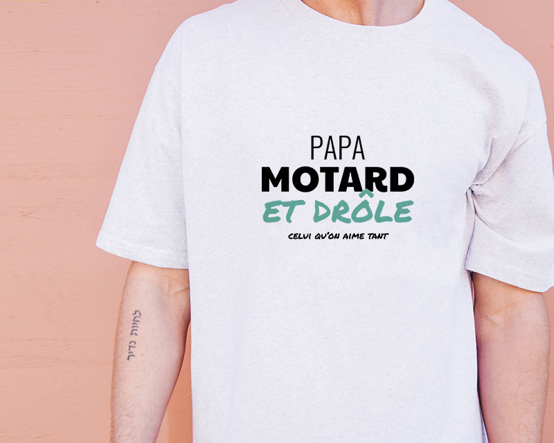 T-shirt Blanc Homme Personnalisable - Avec Style