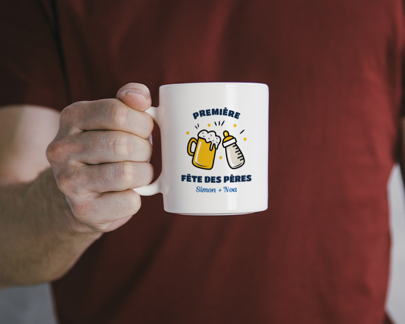 Mug personnalisé - Chacun son biberon !
