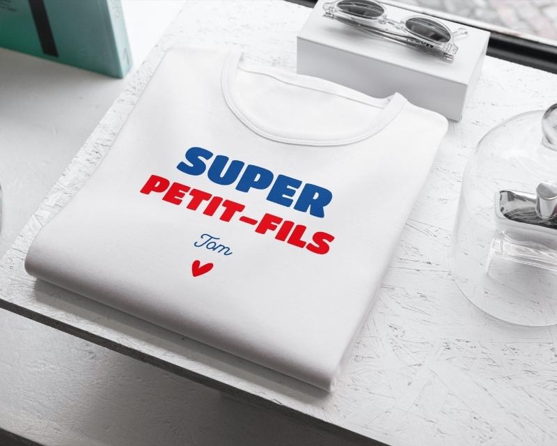T-shirt homme personnalisé - Super Petit-fils