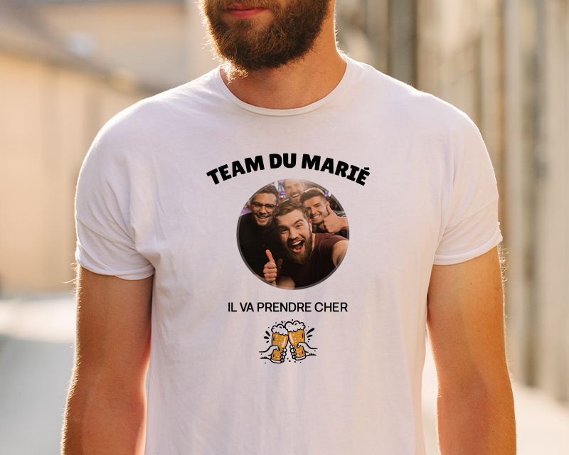 T-shirt homme personnalisé - EVG