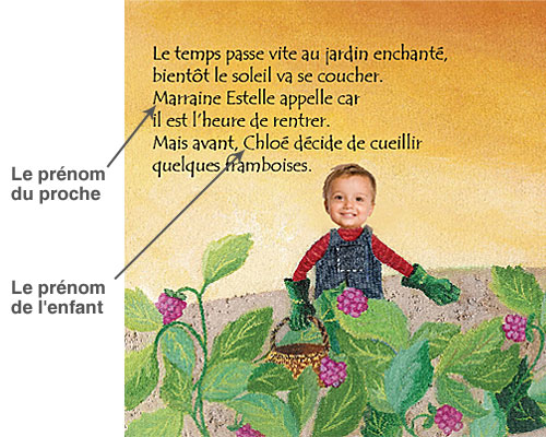 Le livre personnalisé : Le jardin enchanté de...