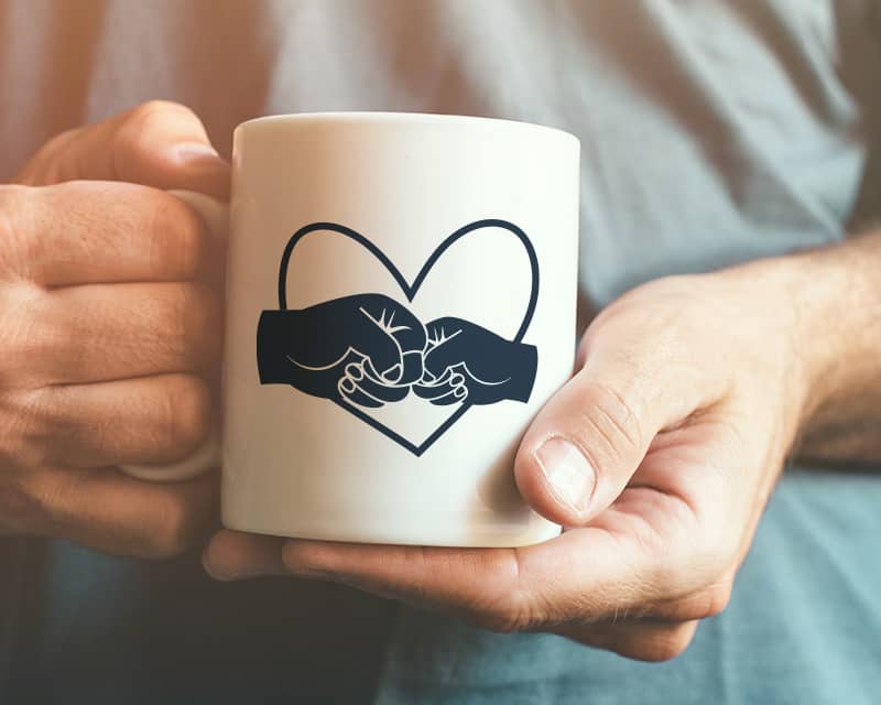 Mug personnalisé - De Père en Fils - Fille