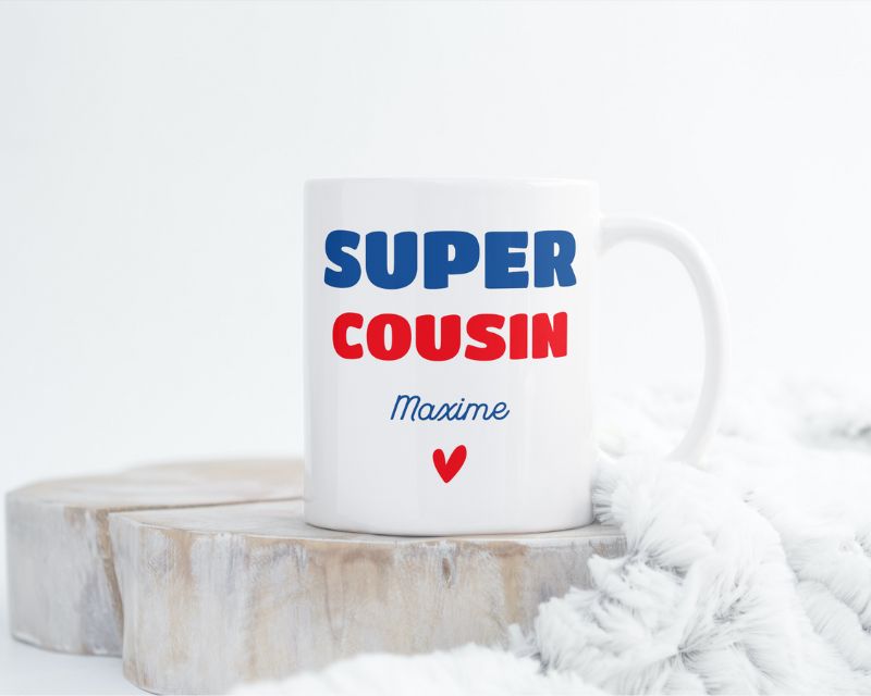 Mug personnalisé - Super Cousin