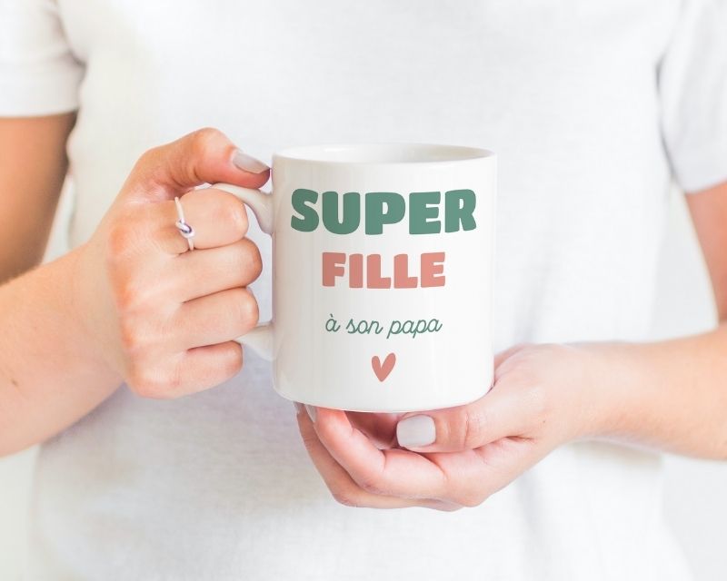 Mug personnalisé - Super Fille