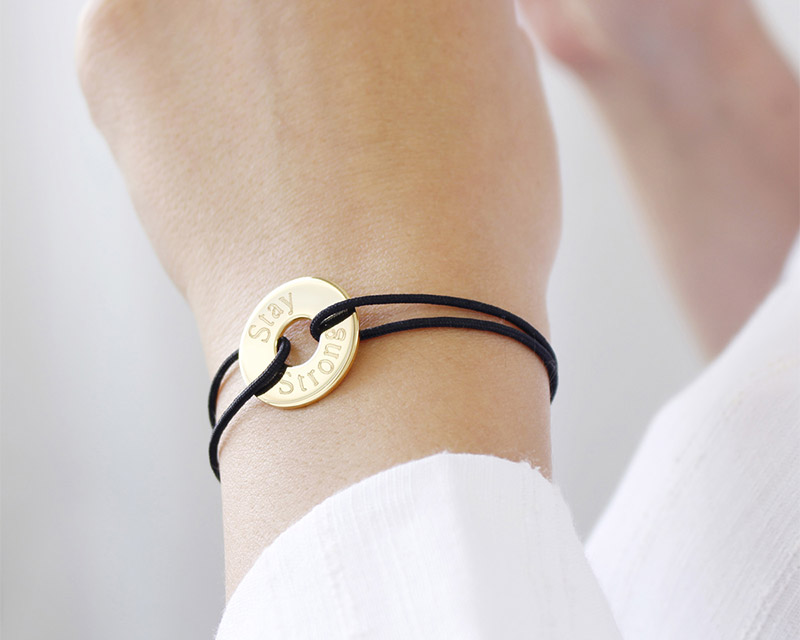 Bracelet message personnalisé  Love Note  DENADDA