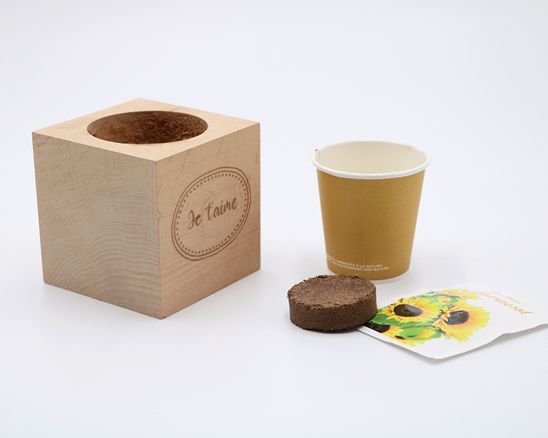 Ecocube personnalisé - Message
