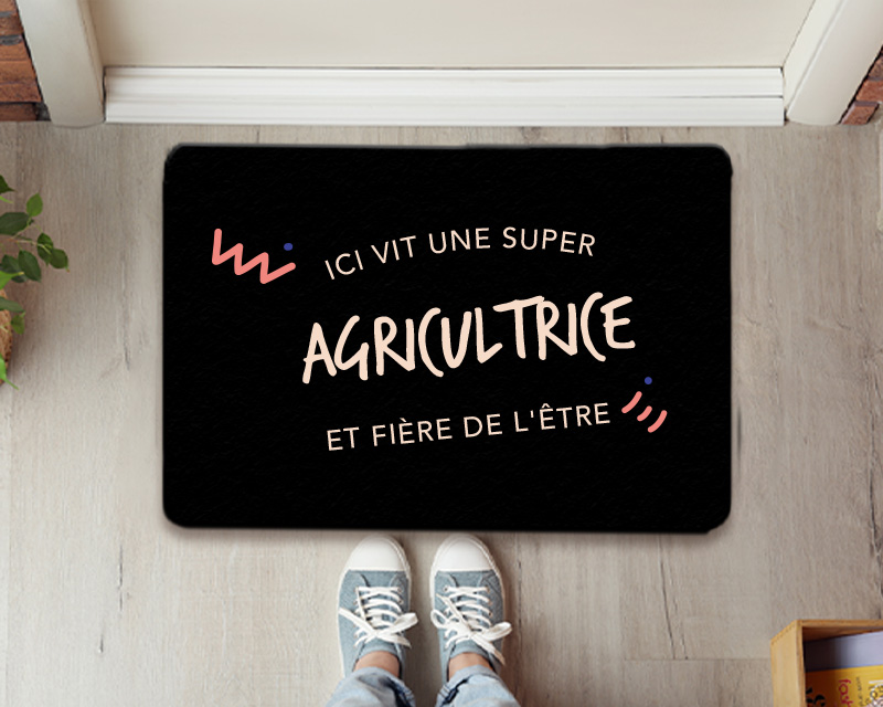 Paillasson - Agricultrice