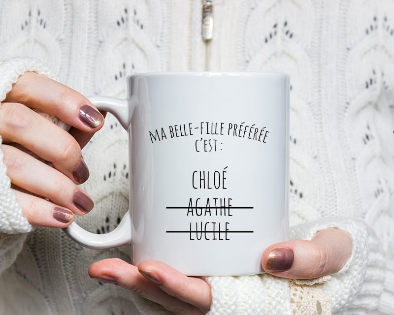 Mug personnalisé - Ma Belle-Fille Préférée