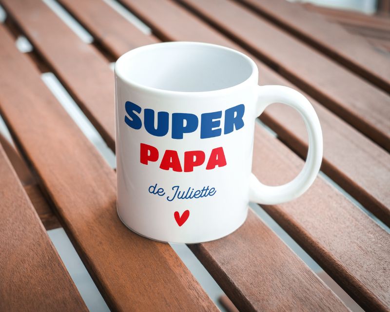 Mug personnalisé - Super Papa