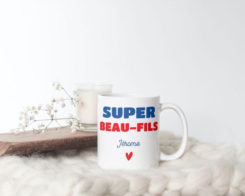 Mug personnalisé - Super Beau-Fils