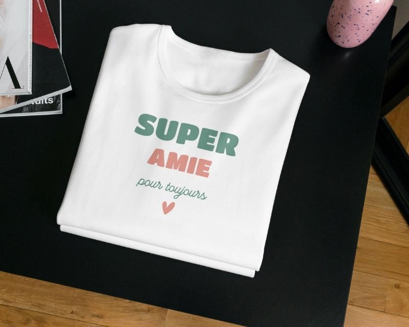 T-shirt femme personnalisé - Super Amie