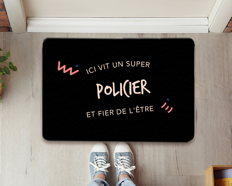 Paillasson - Policier