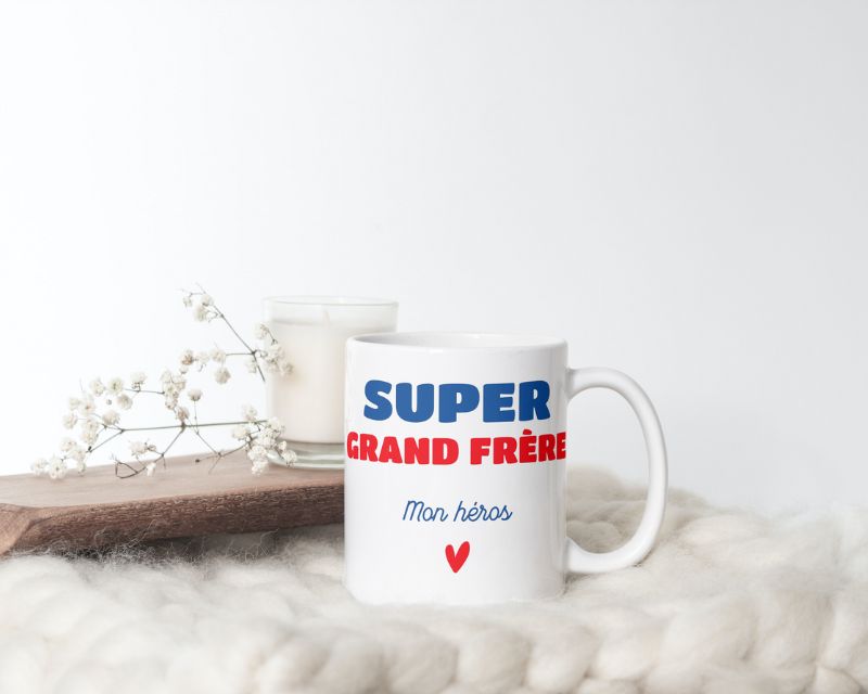 Mug personnalisé - Super Grand frère