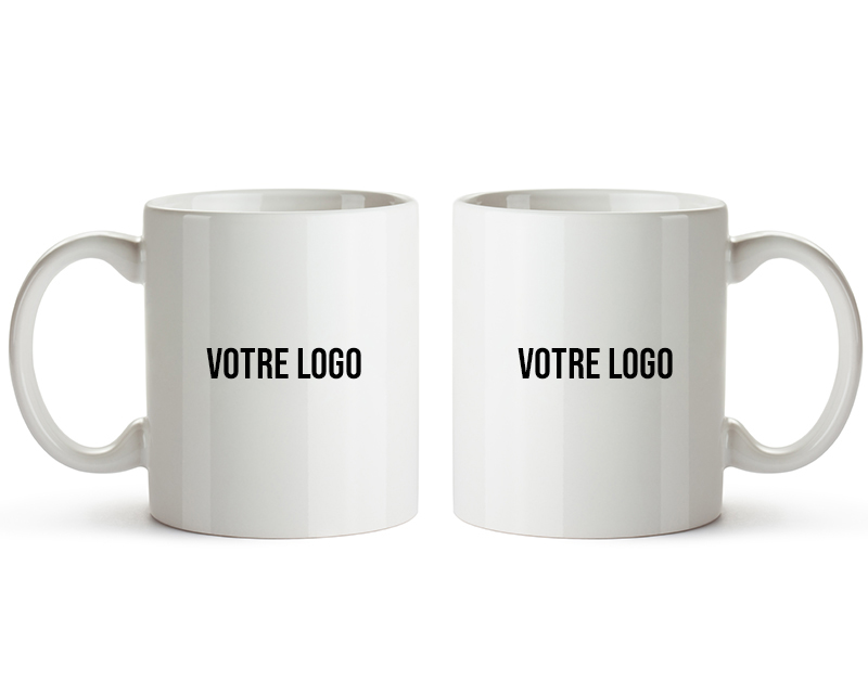 Mug personnalisé - Texte et Logo