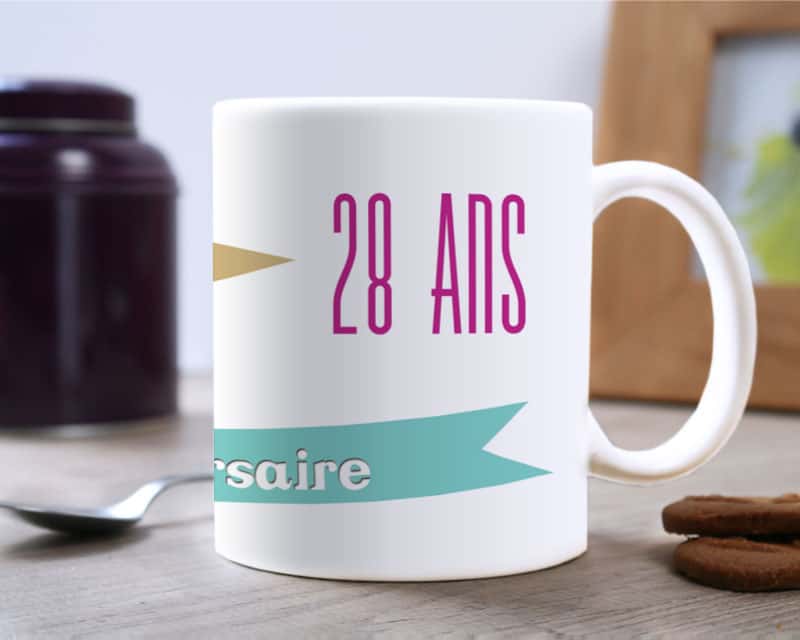 Mug personnalisé - Anniversaire
