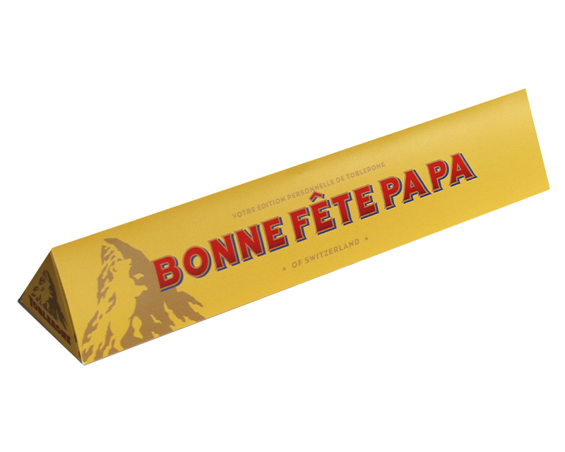 Toblerone géant - Bonne Fête Papa