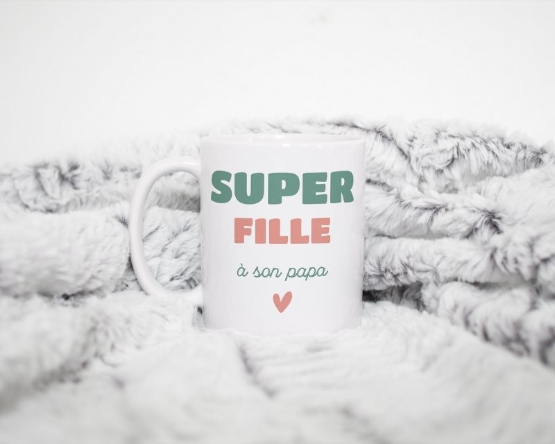 Mug personnalisé - Super Fille