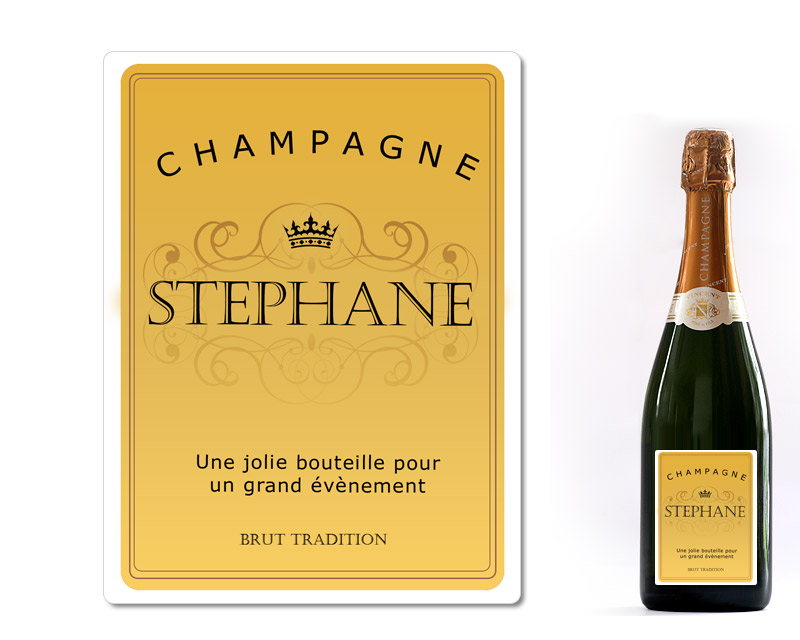 Champagne Royal Personnalisé