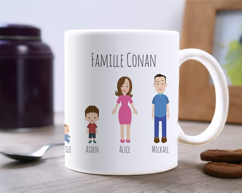 Mug personnalisé - Family Circus