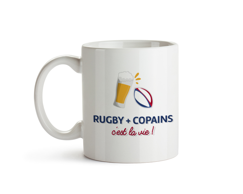 Mug Personnalisé Rugby Top 14 Union Bordeaux Bègles - Joli Mug