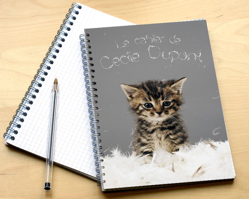 Cahier Bébé Chat