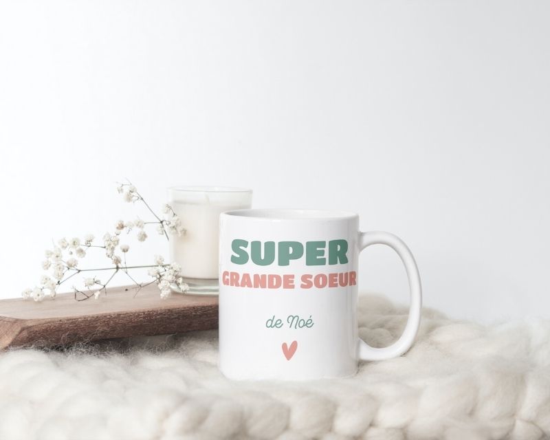Mug personnalisé - Super Grande soeur