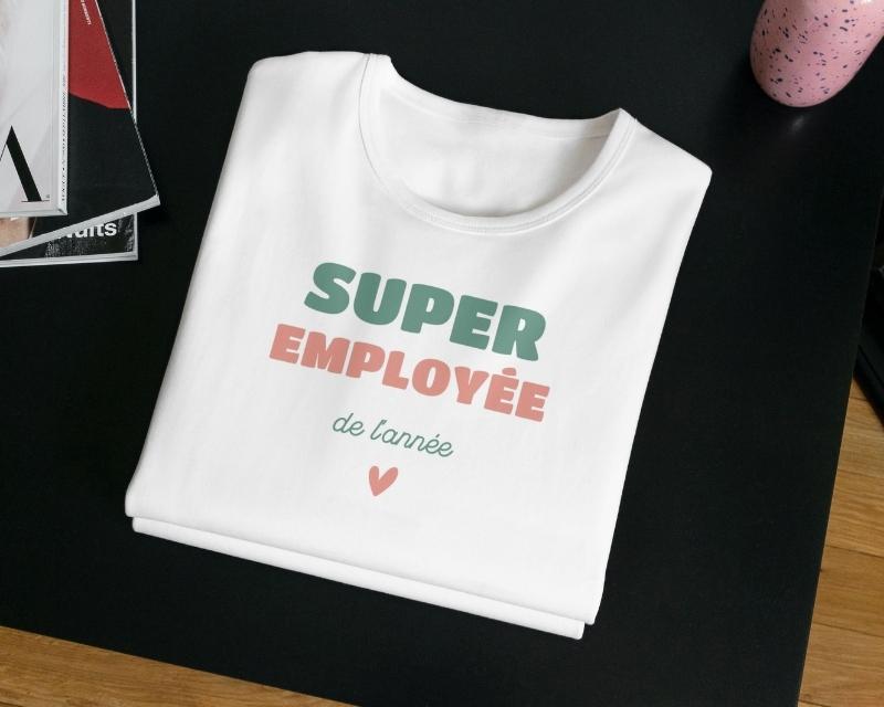 T-shirt femme personnalisé - Super Employée