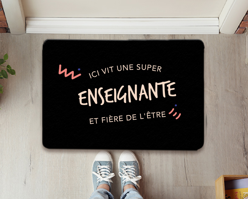 Paillasson - Enseignante
