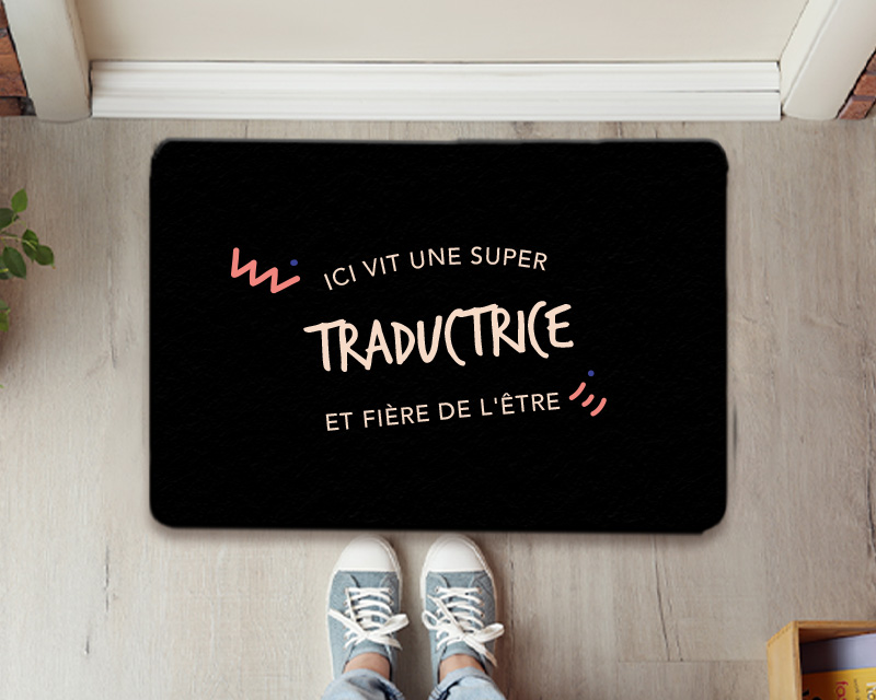 Paillasson personnalisé - Traductrice