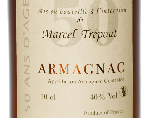 L'Armagnac 50 ans d'âge personnalisé