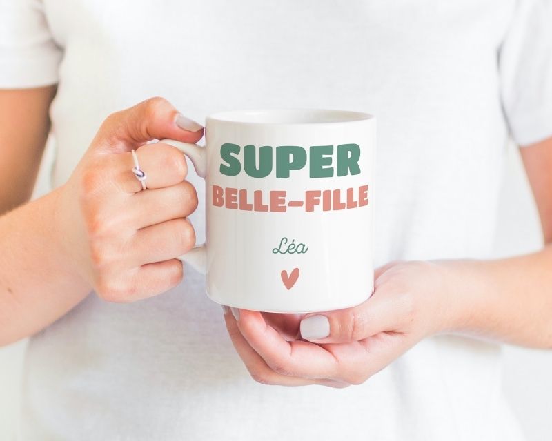Mug personnalisé - Super Belle-Fille