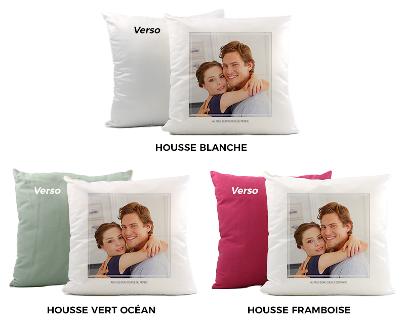 Coussin personnalisé photo - Photo Square