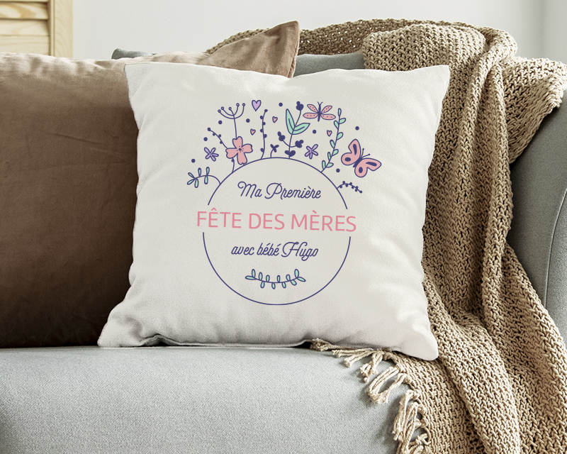 Coussin personnalisé - Collection Première Fête des Mères