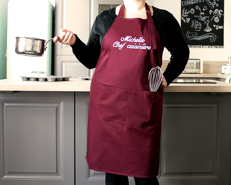 Tablier Brodé Cuisine