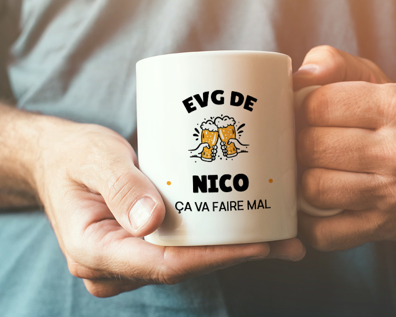 Mug personnalisé - EVG