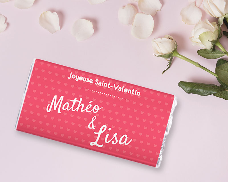 Tablette de chocolat Personnalisable - Passion