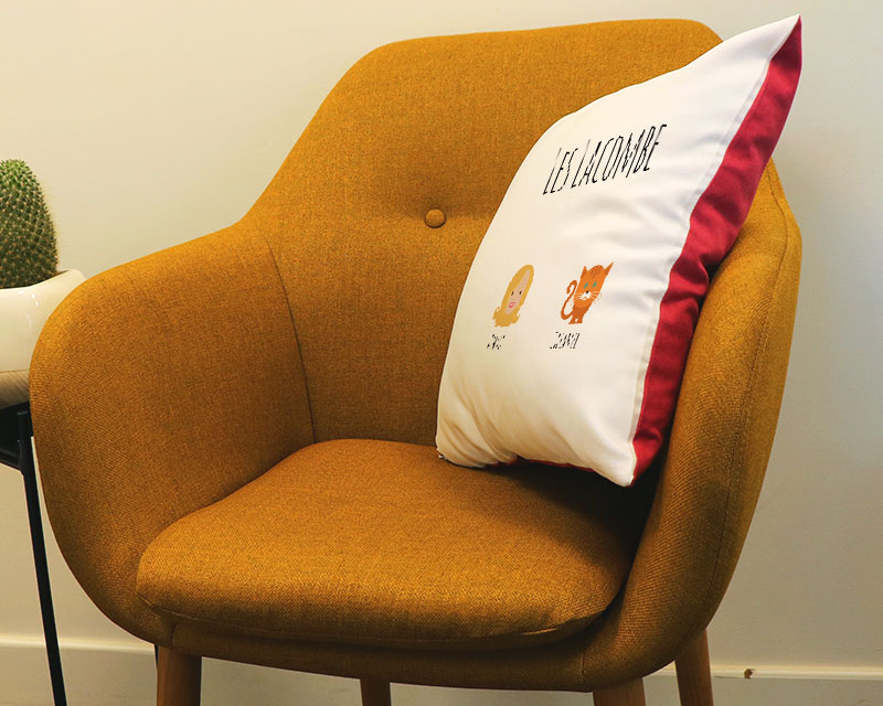 Coussin personnalisé - Family Circus