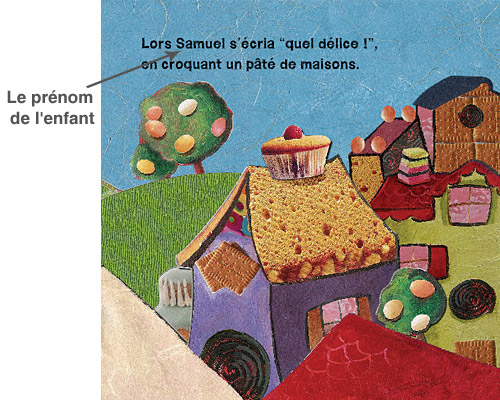 Le livre personnalisé : Le voyage fantastique de...