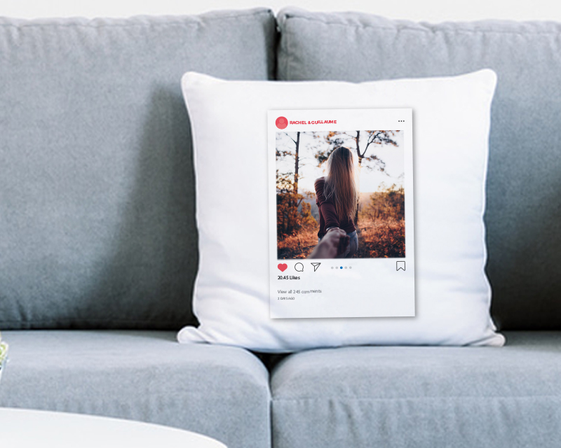 Coussin personnalisé photo - Instamoment