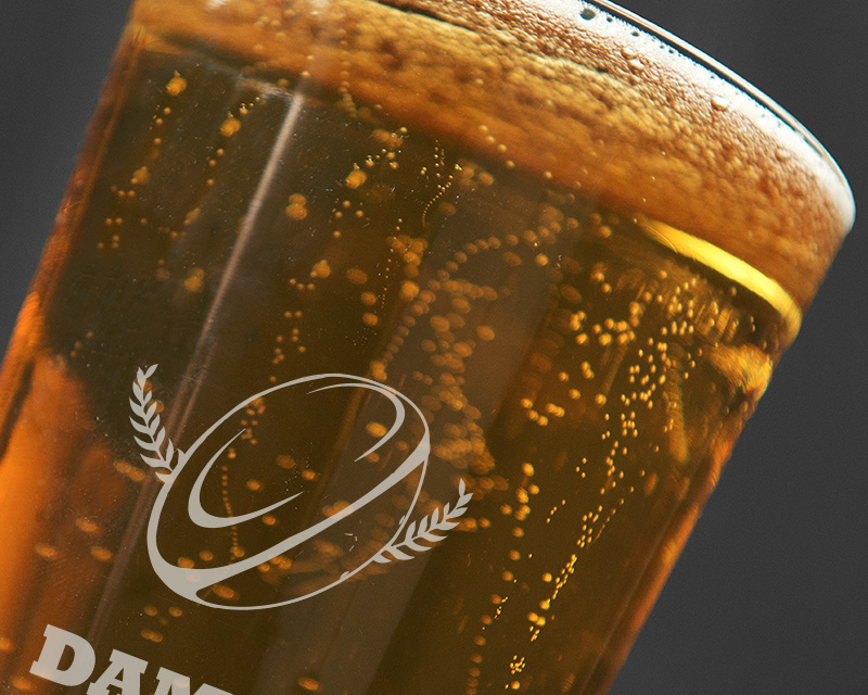 Verre à bière personnalisé - Rugby