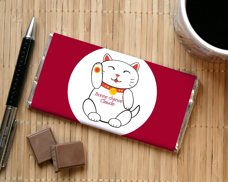 Tablette de chocolat Porte-bonheur