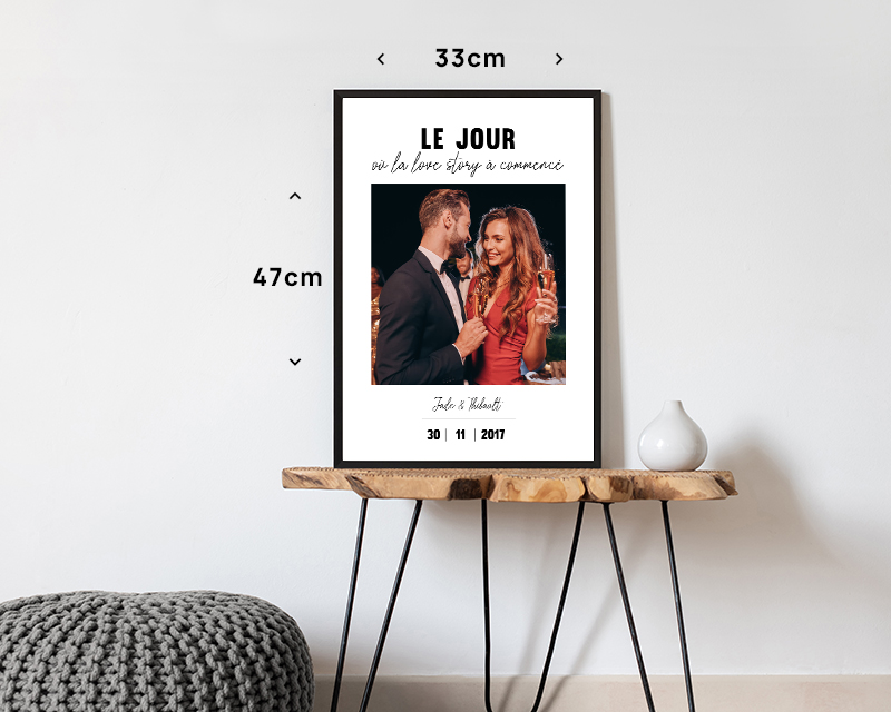 Affiche personnalisée - Le Jour Où...