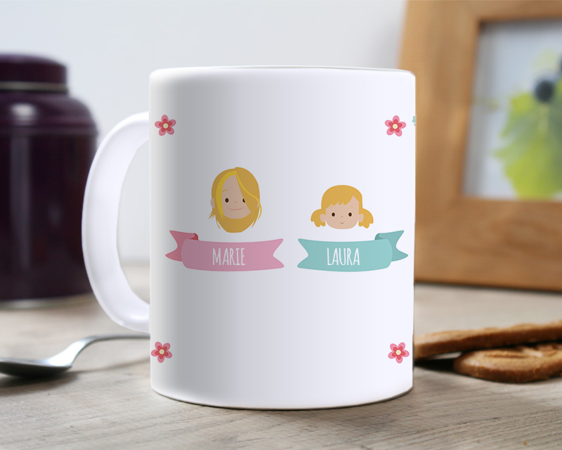 Mug personnalisé - Les bonnes raisons d'être une Maman - Family Circus