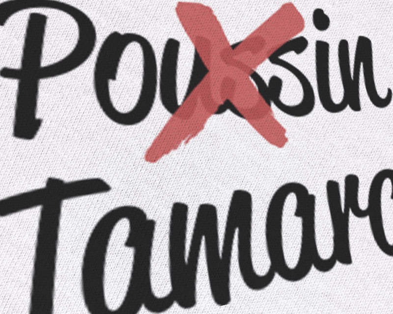 T-shirt blanc Femme - Respecte mon Prénom